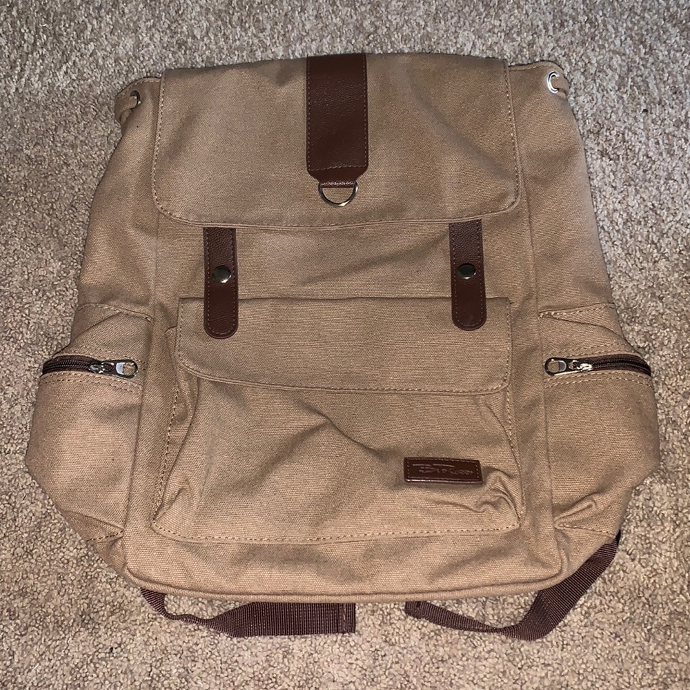 Bella Russo Perfect Canvas Backpack - Brand New